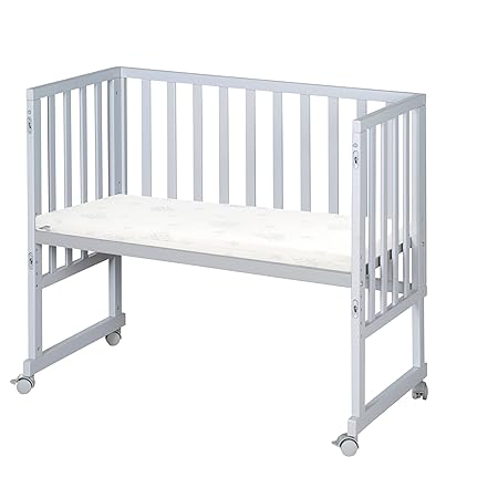 Bedside crib 3 in 1 incl. barrier + mattress - Babysenge og tilbehør