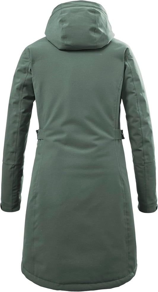 Killtec KOW 165 Dame-Funktionsparka med aftagelig hætte