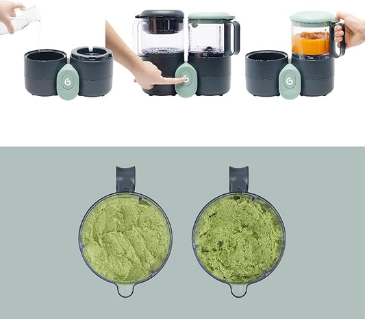 Foodprocesser, Nutribaby ONE fra Babymoov - 4-i-1 madmaskine