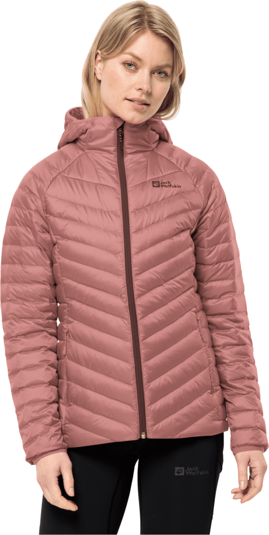 Jack Wolfskin Women's Passamani Down Hoody Blush Powder
