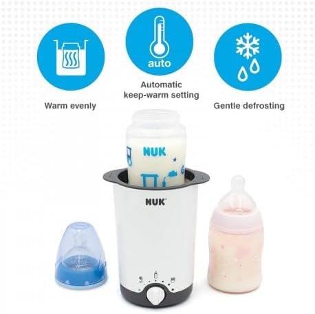NUK flaskevarmer Thermo 3in1 baby madvarmer