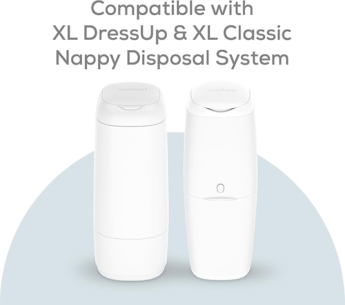 Angelcare Ottekantet Genopfyldning, 6-pak, til Classic XL Blebeholder