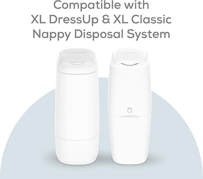 Angelcare Ottekantet Genopfyldning, 6-pak, til Classic XL Blebeholder