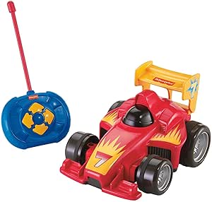 Fisher-Price My Easy RC legetøjsbil – batteridrevet fjernstyret bil til rollespil – til børn fra 3 år og op