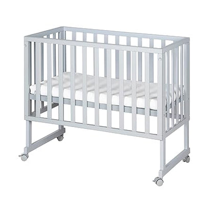 Bedside crib 3 in 1 incl. barrier + mattress - Babysenge og tilbehør
