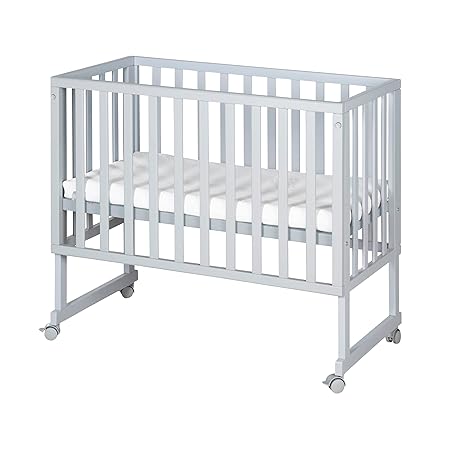 Bedside crib 3 in 1 incl. barrier + mattress - Babysenge og tilbehør