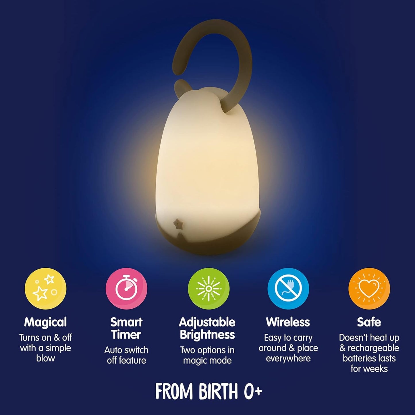 Pabobo Latern natlys til småbørn