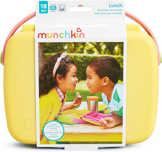 Munchkin Munchkin Brunch Box med rum Bento Box, gul