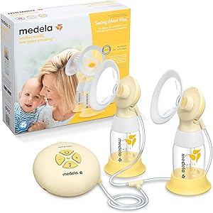 MEDELA Swing Maxi Flex 2-faset Bærbar Dobbel Elektrisk Brystpumpe med 11 Niveautrin