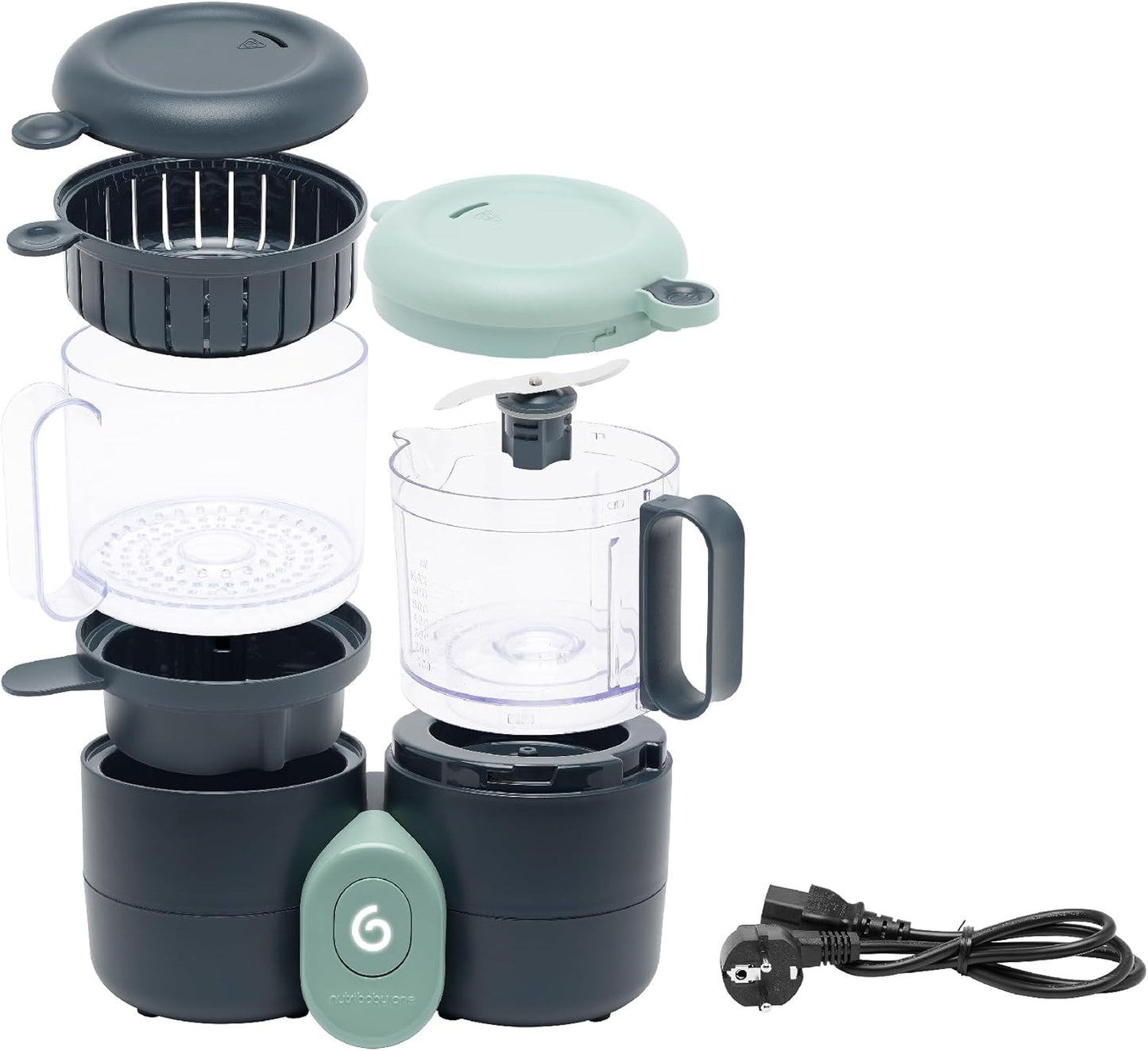 Foodprocesser, Nutribaby ONE fra Babymoov - 4-i-1 madmaskine