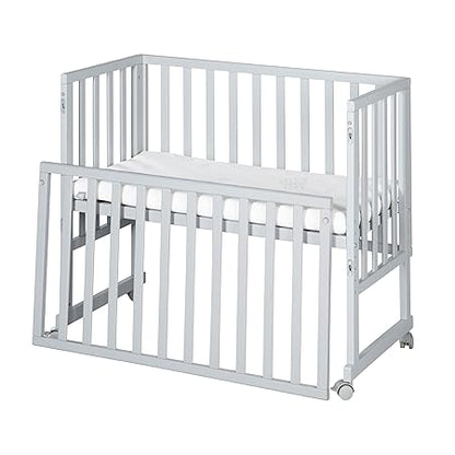 Bedside crib 3 in 1 incl. barrier + mattress - Babysenge og tilbehør