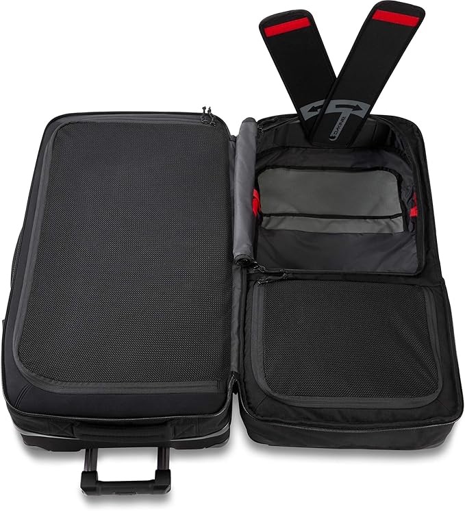Dakine Split Roller Duffel Taske, 110 & 85 liter, Rummelige Lom­mer med Opbevaring – Slidstærk Bagage, Hjul‑Taske og Duffel‑Taske