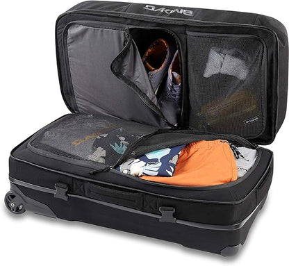 Dakine Split Roller Duffel Taske, 110 & 85 liter, Rummelige Lom­mer med Opbevaring – Slidstærk Bagage, Hjul‑Taske og Duffel‑Taske
