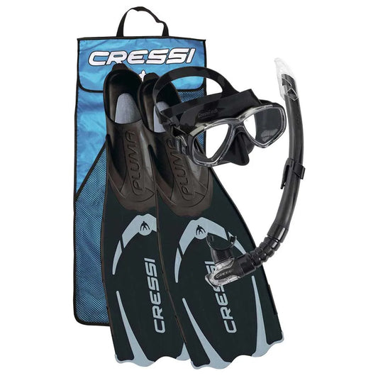 Cressi Kit Pluma Perla Pluma Gamma Snorkelsæt 43/44