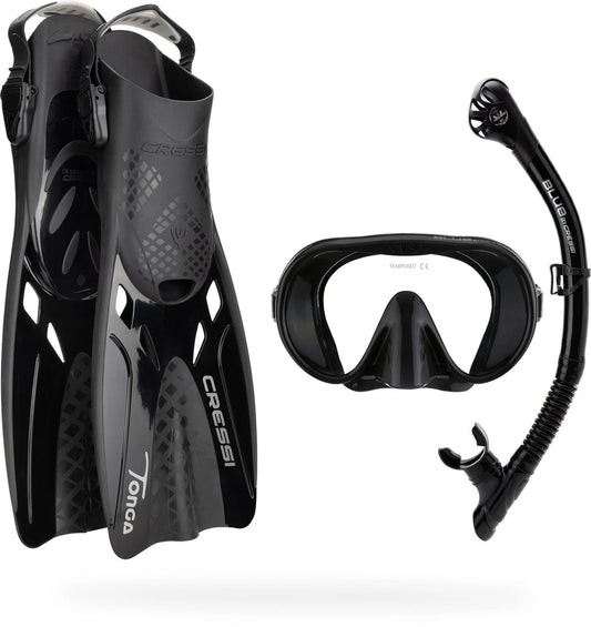 Musa Explorer Snorkelsæt, Sort, S/M